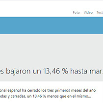 Las fusiones y adquisiciones bajaron un 13,46 % hasta marzo en Espaa